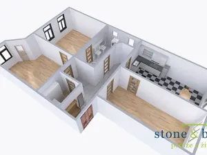 Pronájem bytu 3+1, Praha - Bubeneč, Bubenečská, 116 m2
