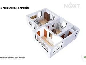Prodej chaty, Rapotín, U Koupaliště, 70 m2