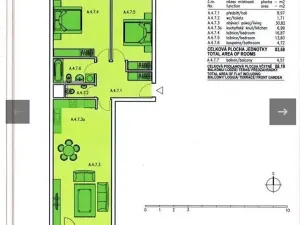 Pronájem bytu 3+kk, Praha - Stodůlky, Petržílkova, 83 m2