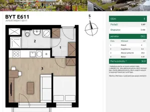 Prodej bytu 1+kk, Praha - Hostivař, Arnošta Staňka, 31 m2