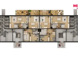 Prodej bytu 3+kk, Čestice, 75 m2