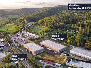 Pronájem skladu, Písek, 7000 m2