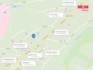 Pronájem bytu 1+kk, Děčín - Děčín II-Nové Město, Kamenická, 19 m2