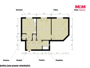 Pronájem bytu 2+1, Plzeň - Jižní Předměstí, Goethova, 66 m2