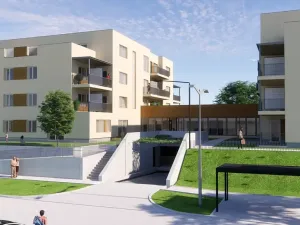 Pronájem bytu 2+kk, Slavkov u Brna, Nerudova, 44 m2