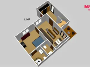 Prodej rodinného domu, Nedvědice - Pernštejn, 87 m2