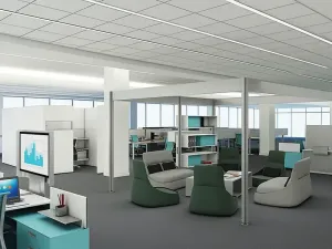 Pronájem kanceláře, Praha - Holešovice, Argentinská, 1300 m2