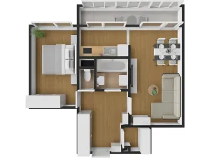 Prodej bytu 2+1, Mělník, Kosmonautů, 59 m2