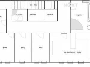 Prodej obchodního prostoru, Kardašova Řečice, nám. J. Hrubého, 550 m2