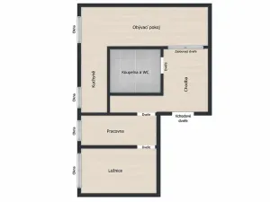 Prodej bytu 3+kk, Pardubice, Nová, 58 m2