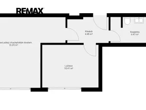 Pronájem bytu 2+kk, Praha - Radlice, U Komína, 41 m2