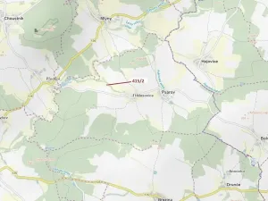 Dražba lesa, Psárov, 1251 m2