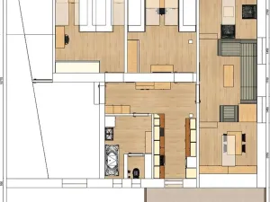 Prodej bytu 3+1, Praha - Písnice, Libušská, 89 m2