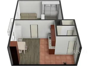 Prodej bytu 1+1, Písek, Harantova, 36 m2