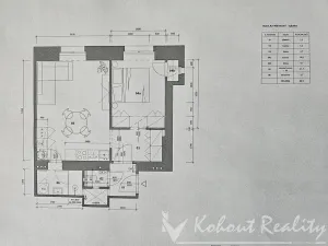 Prodej bytu 2+kk, Praha - Vinohrady, Písecká, 48 m2