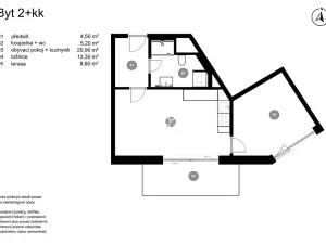 Prodej bytu 2+kk, Praha - Žižkov, Jana Želivského, 46 m2
