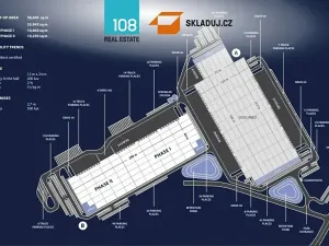Pronájem skladu, Úherce, 5000 m2