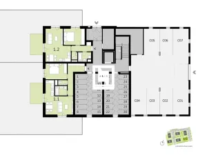 Prodej bytu 2+kk, Ostrava, 54 m2