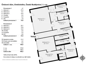 Prodej komerční nemovitosti, České Budějovice, Chelčického, 489 m2