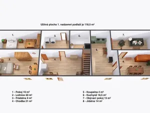 Prodej ubytování, Střevač, 226 m2