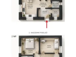 Prodej domu na klíč, Račetice, 141 m2