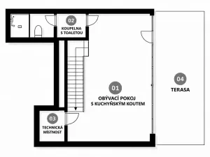 Pronájem apartmánu, Praha - Smíchov, Kobrova, 1172 m2