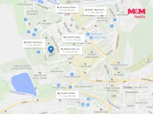 Prodej bytu 2+1, Chodov, Vítězná, 54 m2