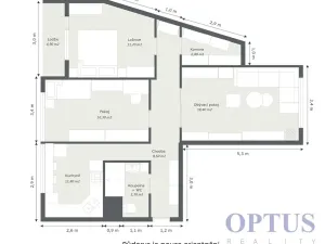 Prodej bytu 3+1, Ostrava, Lechowiczova, 77 m2