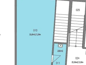 Pronájem skladu, Praha - Černý Most, Bryksova, 39 m2