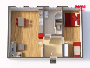 Prodej bytu 2+kk, Karlovy Vary, Zahradní, 55 m2