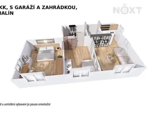 Prodej bytu 3+kk, Nový Malín, 65 m2