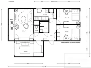 Prodej bytu 4+1, Praha - Újezd nad Lesy, Žherská, 81 m2