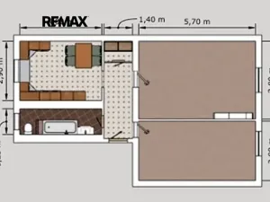 Pronájem bytu 2+1, Plzeň, Sladkovského, 50 m2