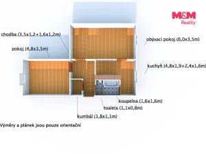 Prodej bytu 2+1, Písek - Budějovické Předměstí, Truhlářská, 56 m2
