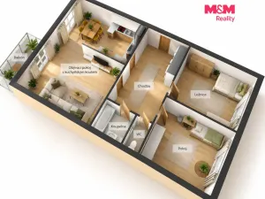Prodej bytu 3+kk, Praha - Vinohrady, U Zvonařky, 100 m2