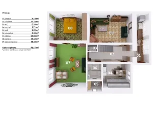 Prodej rodinného domu, Hostomice, Bubenická, 164 m2