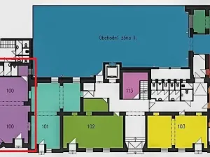 Pronájem kanceláře, Frýdek-Místek, Nádražní, 68 m2