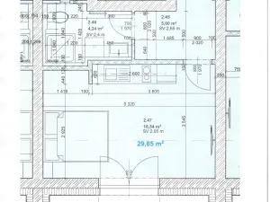 Prodej bytu 1+kk, Plzeň, Zahradní, 38 m2