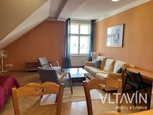 Pronájem bytu 1+kk, Praha - Vinohrady, Slezská, 45 m2