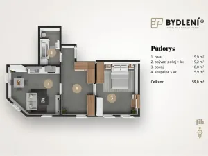 Pronájem bytu 4+kk, Teplice, Havlíčkova, 118 m2