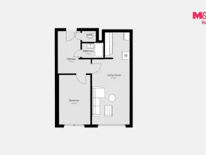 Prodej bytu 2+kk, Praha - Stodůlky, Amforová, 44 m2