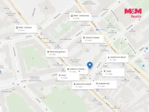 Prodej bytu 2+kk, Brno - Veveří, Slovákova, 60 m2