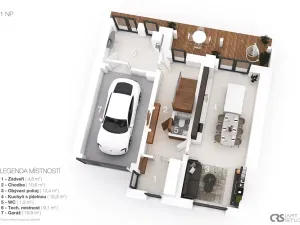 Pronájem rodinného domu, Kunštát, Sportovní, 210 m2