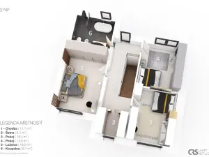 Pronájem rodinného domu, Kunštát, Sportovní, 210 m2