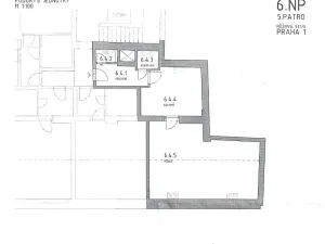 Pronájem bytu 1+1, Praha - Nové Město, Růžová, 56 m2