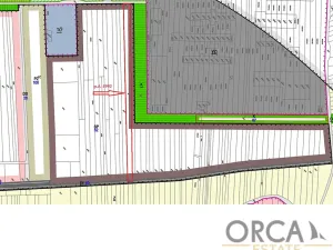 Prodej podílu komerčního pozemku, Moravský Písek, 1525 m2