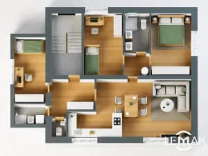 Prodej bytu 4+kk, Náměšť na Hané, Nerudova, 86 m2