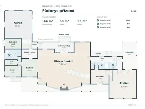 Prodej rodinného domu, Trhové Sviny, Rejta, 800 m2