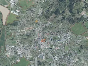 Prodej pozemku, Aš, 1755 m2
