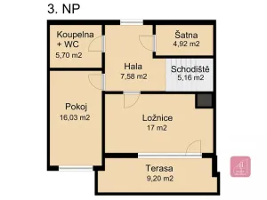 Prodej bytu 3+kk, Brno, Leskauerova, 110 m2
